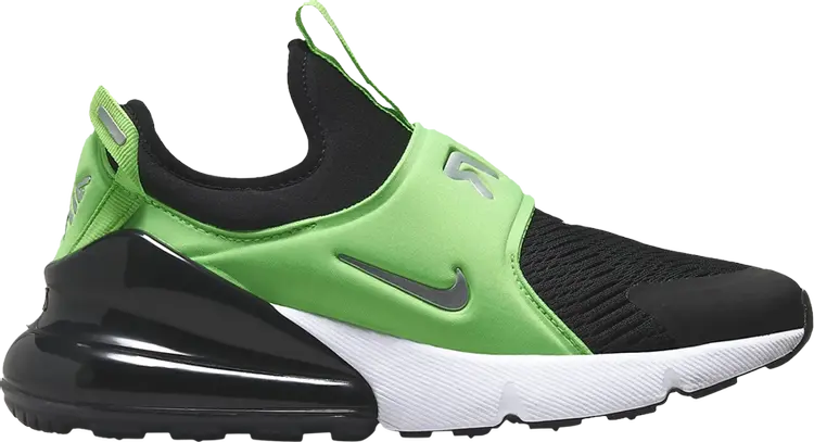 

Кроссовки Nike Air Max 270 Extreme GS 'Black Green Strike', черный