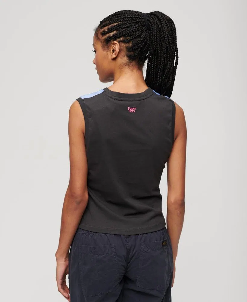 Женский жилет-рубашка Superdry, Pink Morel Aop — фото 2