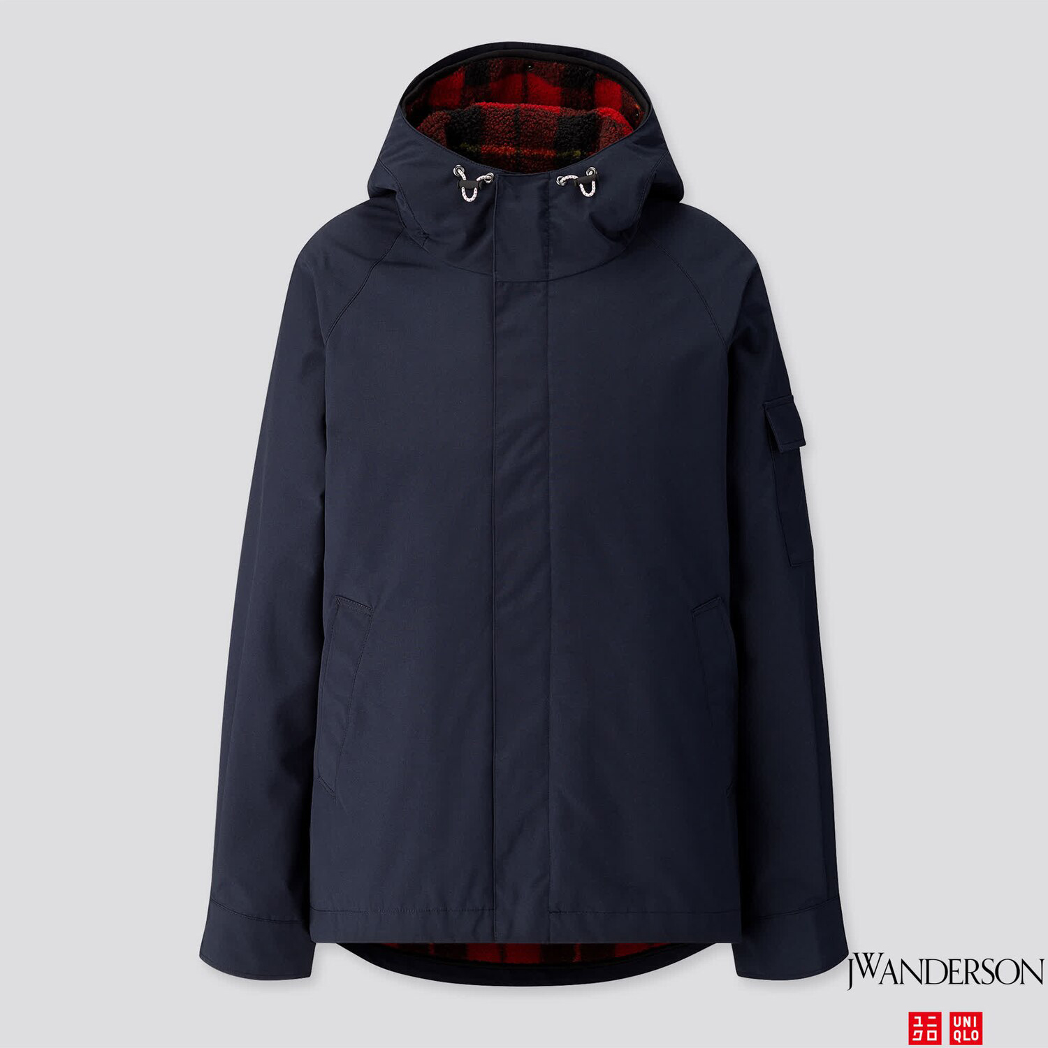 

Двусторонняя ветровка Uniqlo + Jw Anderson Co-Branded Series, 69 темно-синий