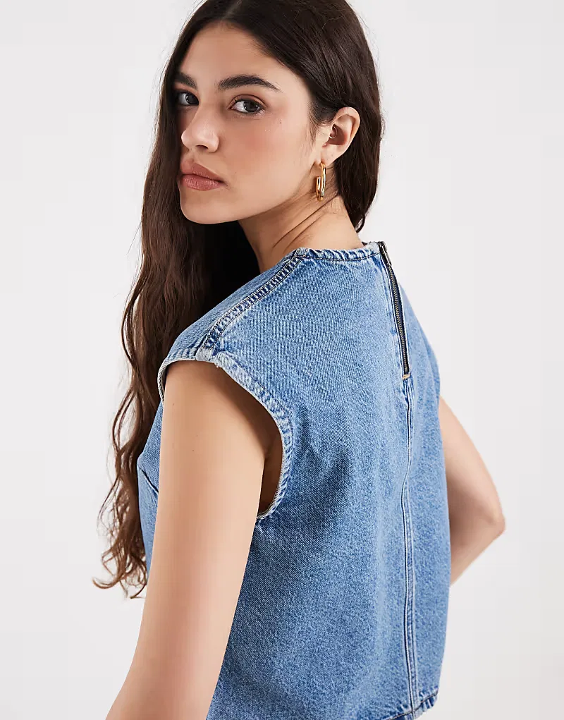 Джинсовая футболка Levi's, синий