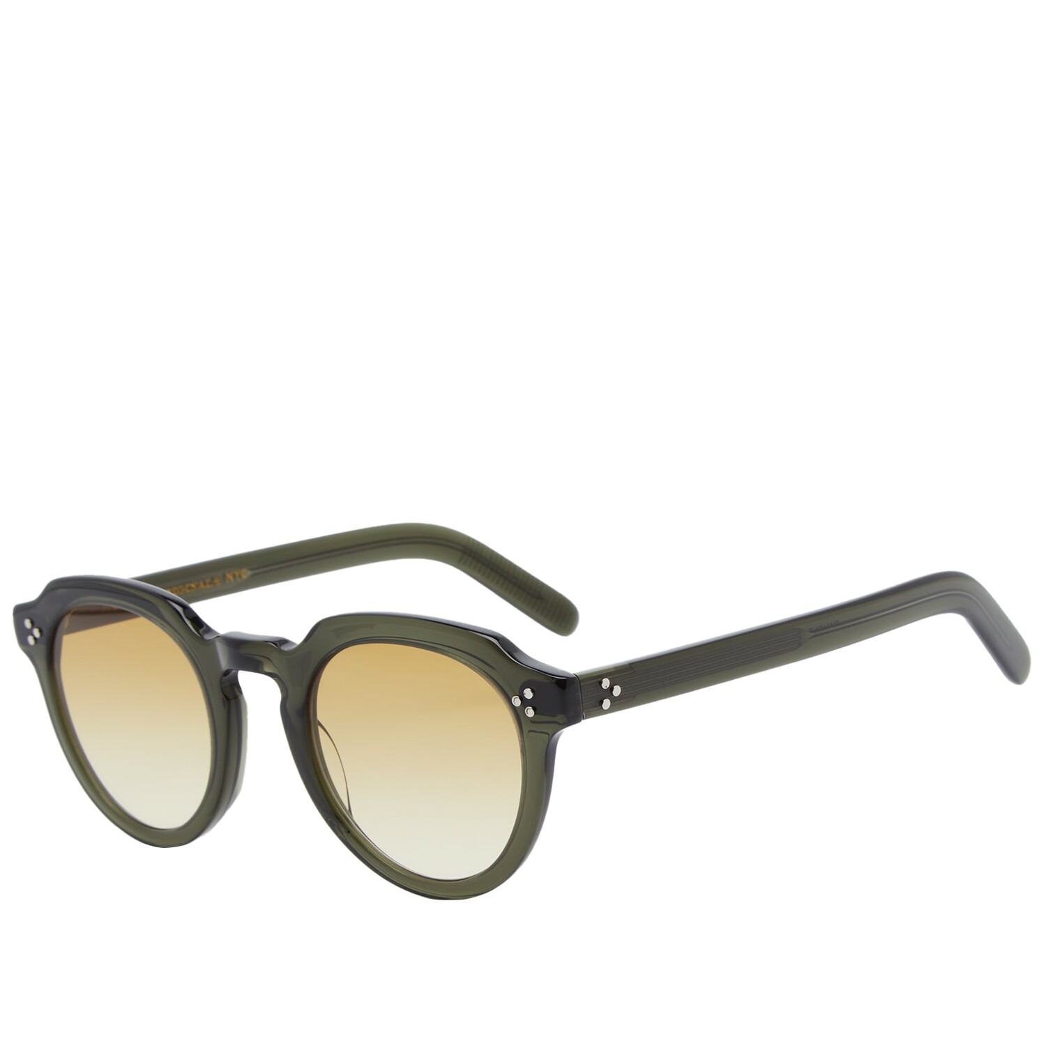 

Солнцезащитные очки Moscot Gavolt Sunglasses, цвет Dark Green & Chesnut Fade