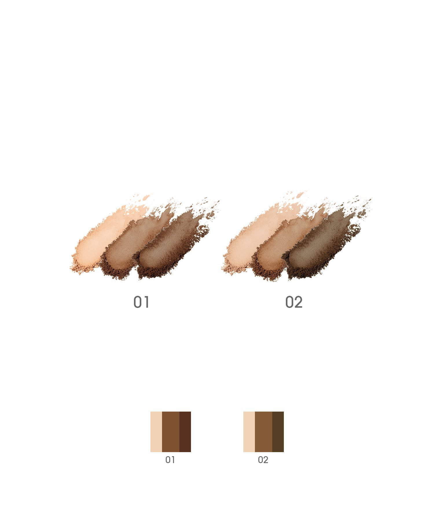 Минеральная градиентная тушь для бровей Mimc, 02 Cool Brown — фото 3