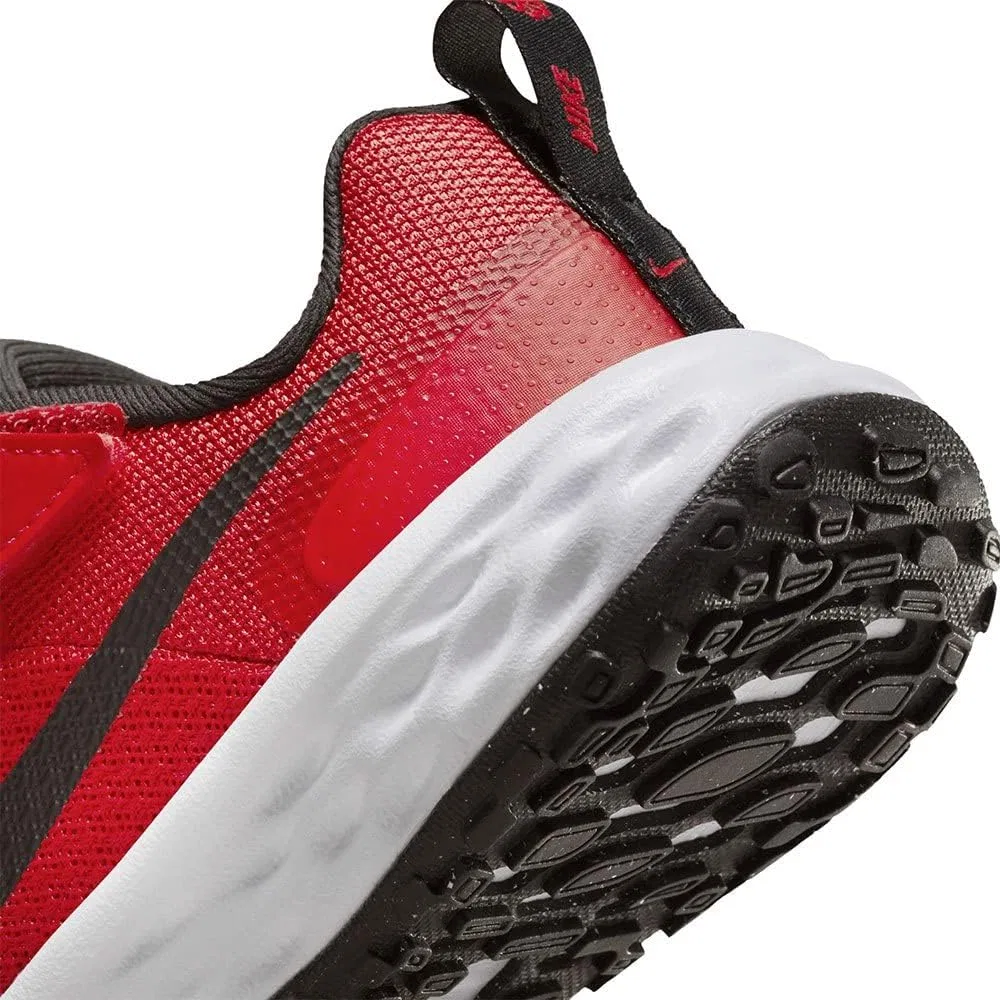 Детские кроссовки для девочек Nike Revolution 6 Nn Nike, University Red Black — фото 2