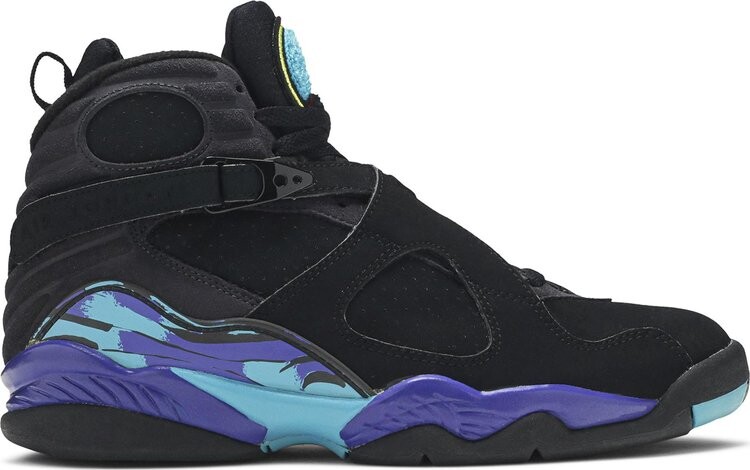 

Кроссовки Air Jordan 8 Retro Aqua 2007, черный