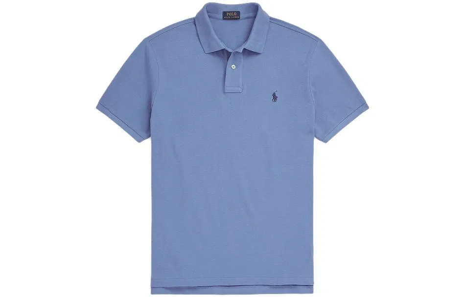 Поло мужское, классическая модель, Polo Ralph Lauren, Blue