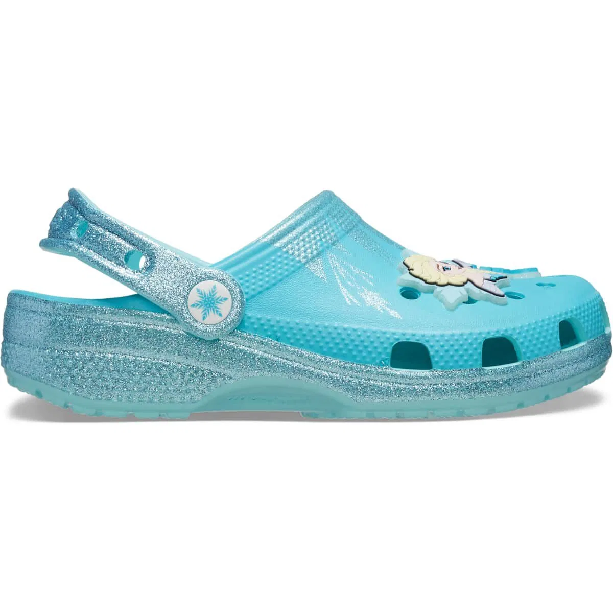 Детские сабо для девочек с принтом Classic Frozen Elsa Crocs, Multi