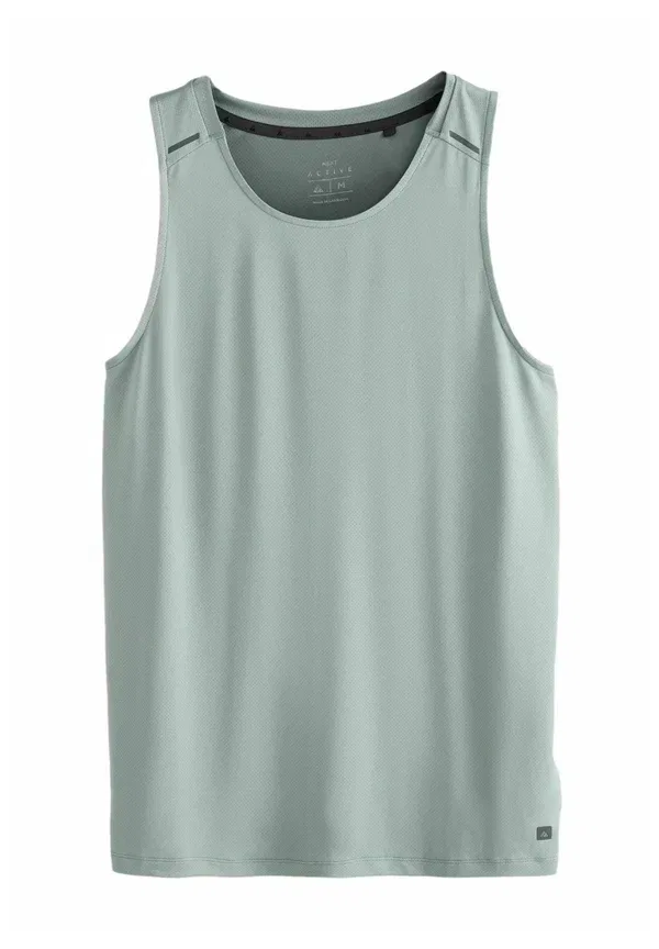 Топ из сетки Reflective Next, sage green, зеленый