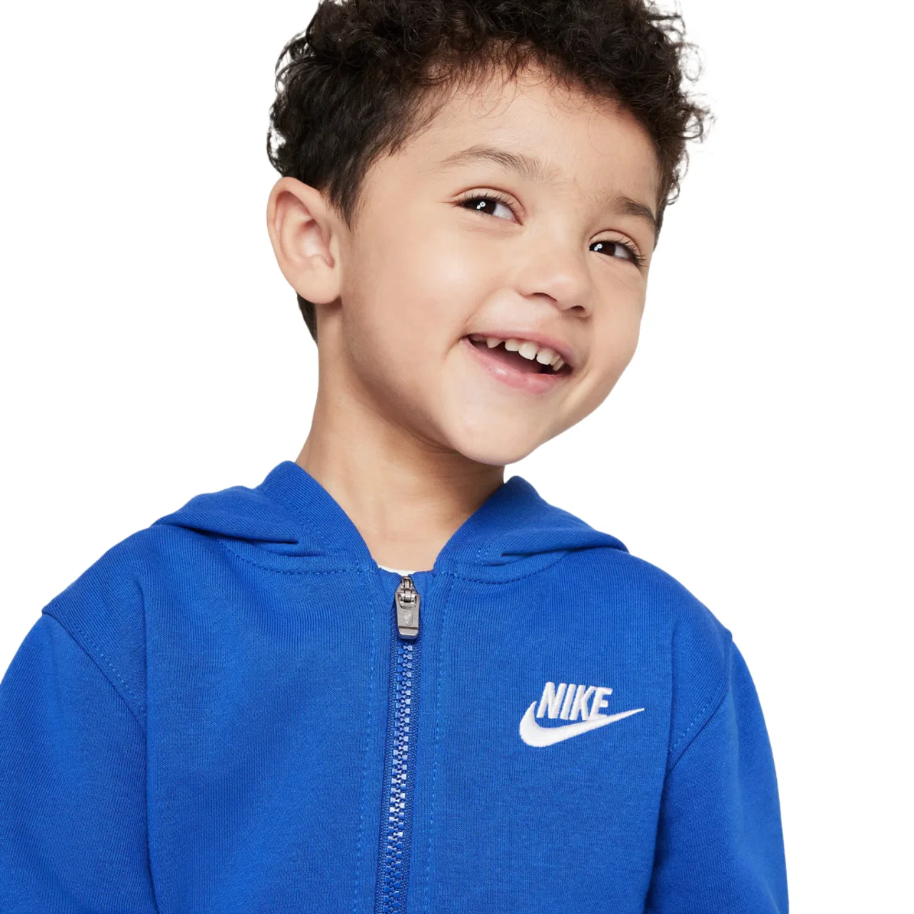 Детский спортивный костюм Lbr Full Zip Club Nike, синий/белый — фото 3