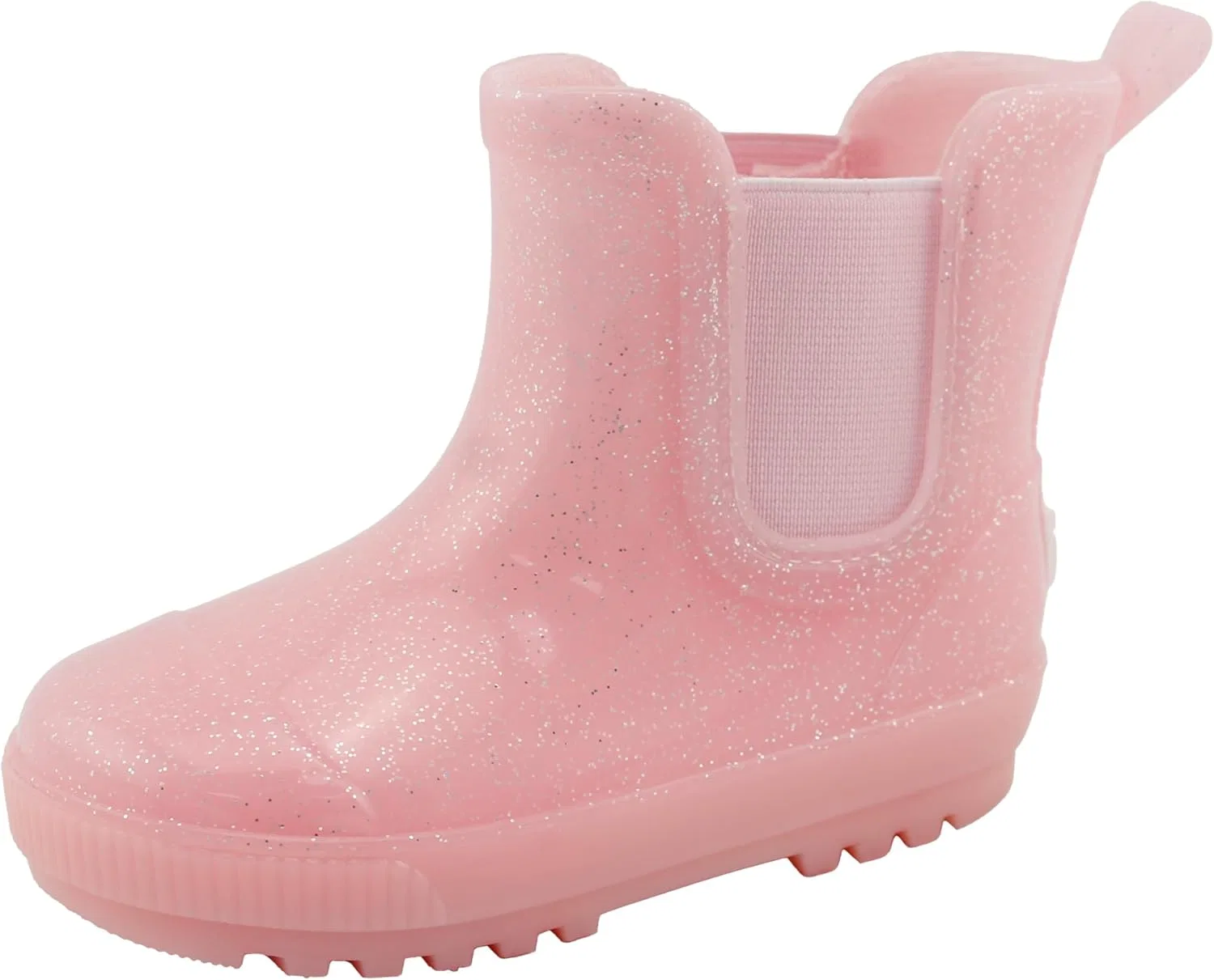 Детские резиновые сапоги Chelsea с принтом BEARPAW, Light Pink Glitter