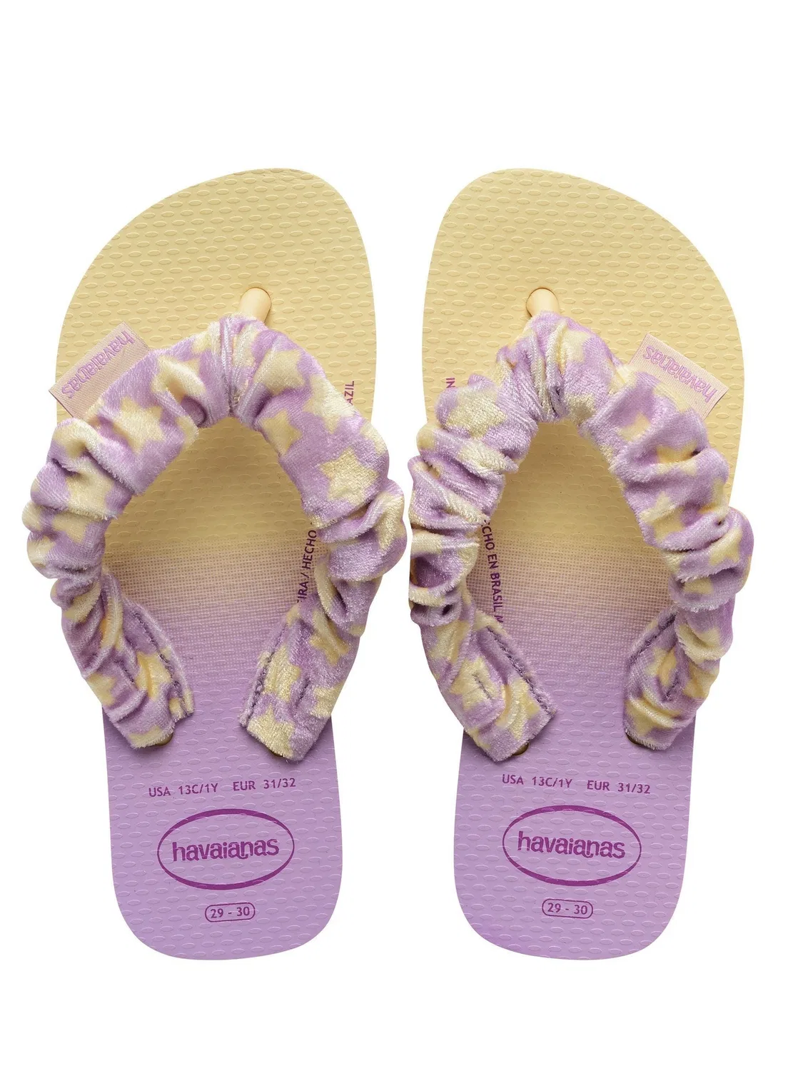 Сандалии Havaianas Fluffy, кремовый