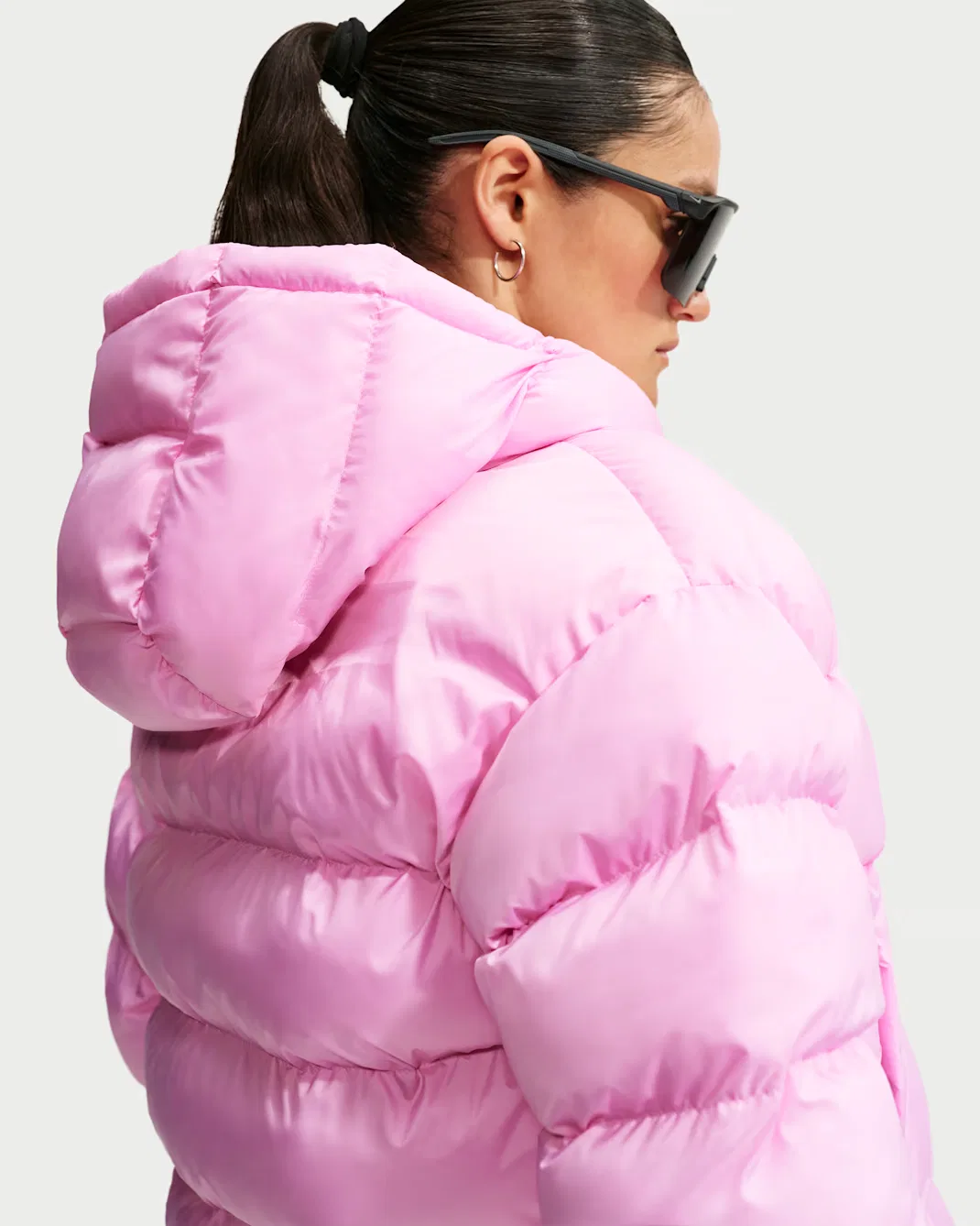Женская куртка Therma-FIT Nike Sportswear, Pink Rise/Sail — фото 2