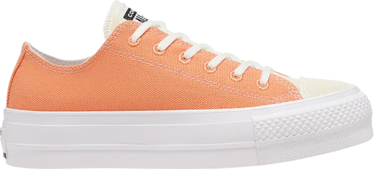 

Кроссовки Converse Wmns Renew Cotton Chuck Taylor All Star Platform Low Fuel Orange, оранжевый