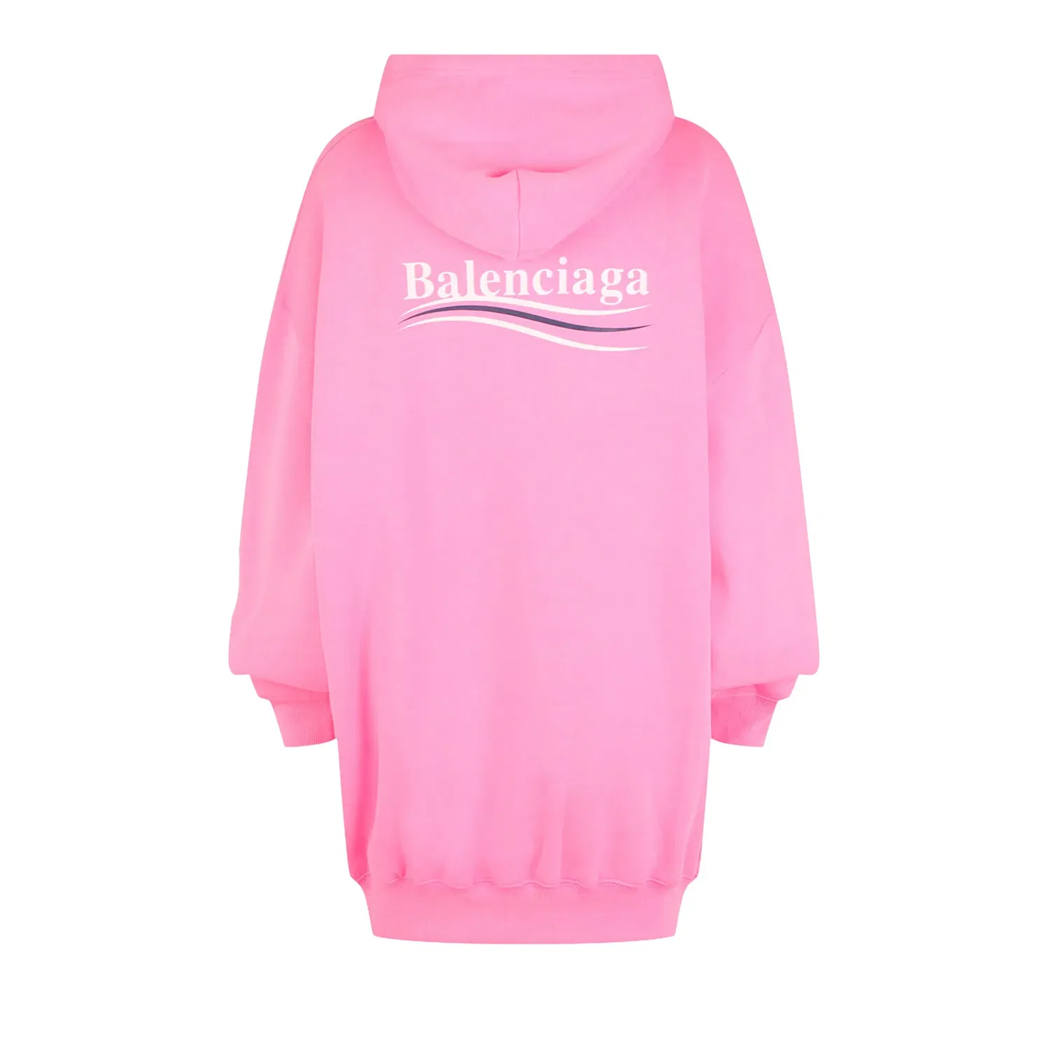 Худи Balenciaga Political Campaign, розовый — фото 2