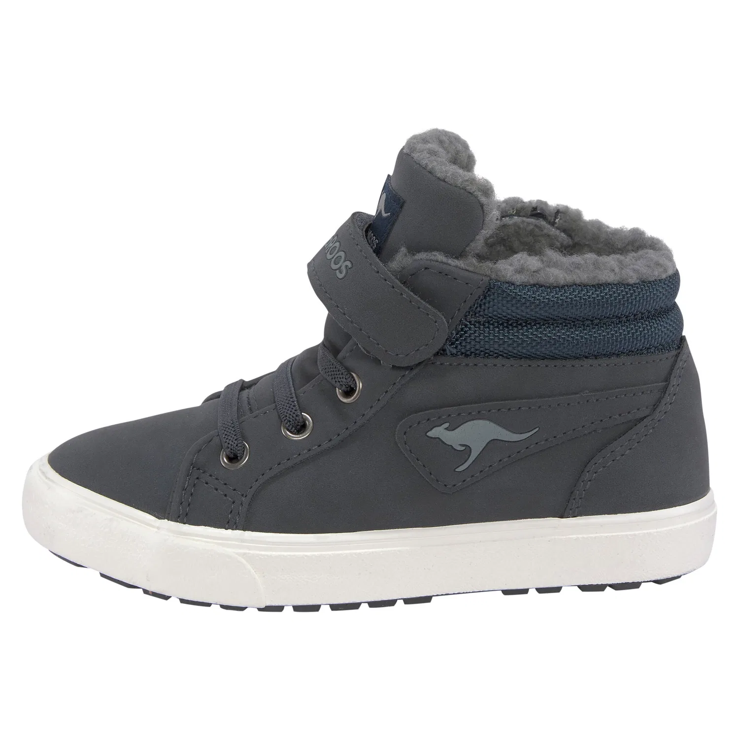 Детские зимние кроссовки с утеплением Kavu III KangaROOS, Navy — фото 2