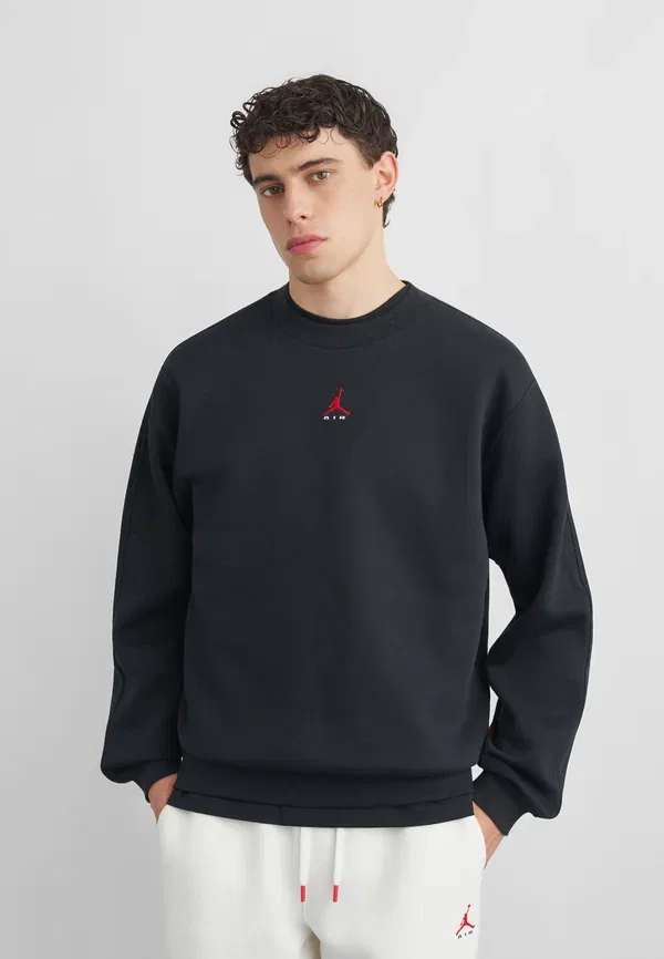 Свитшот Crew Jordan, черный/красный