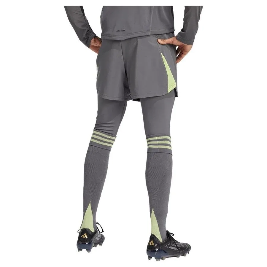 Спортивные тайтсы с принтом Tiro 25 Pro adidas, Серый — фото 3