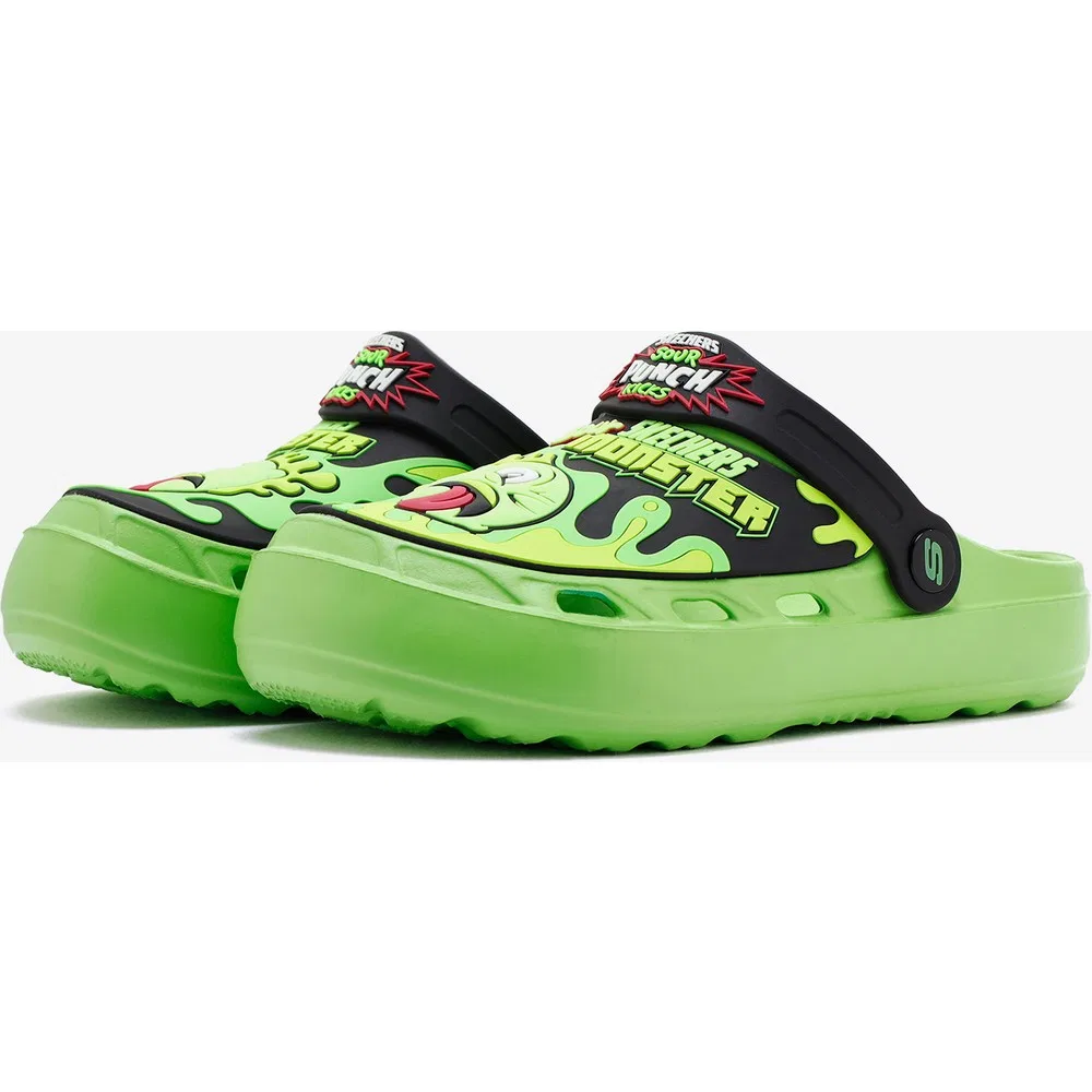 Детские сандалии для мальчиков с регулируемыми ремешками Swifters - Smelly Monsters Skechers — фото 4
