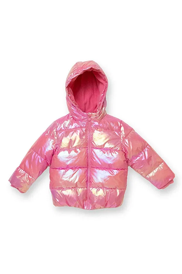 Детское пальто для девочек с капюшоном Hellobaby Ebebek Hello Baby, Pink