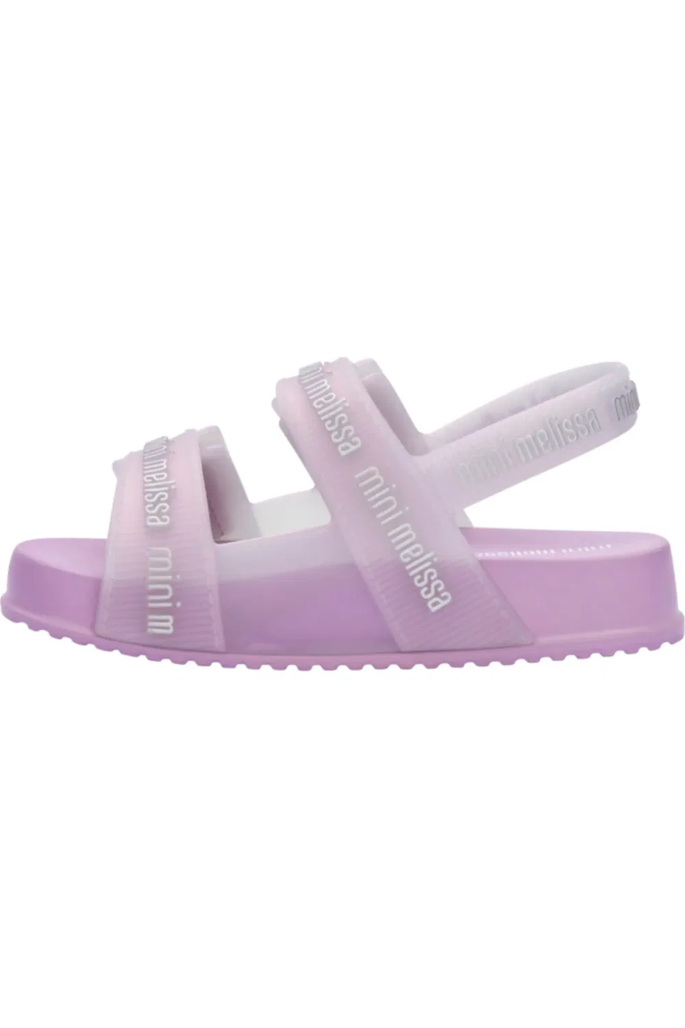 Сандалии детские с регулируемыми ремешками Mini Cozy Lover Mini Melissa, Lilac — фото 4