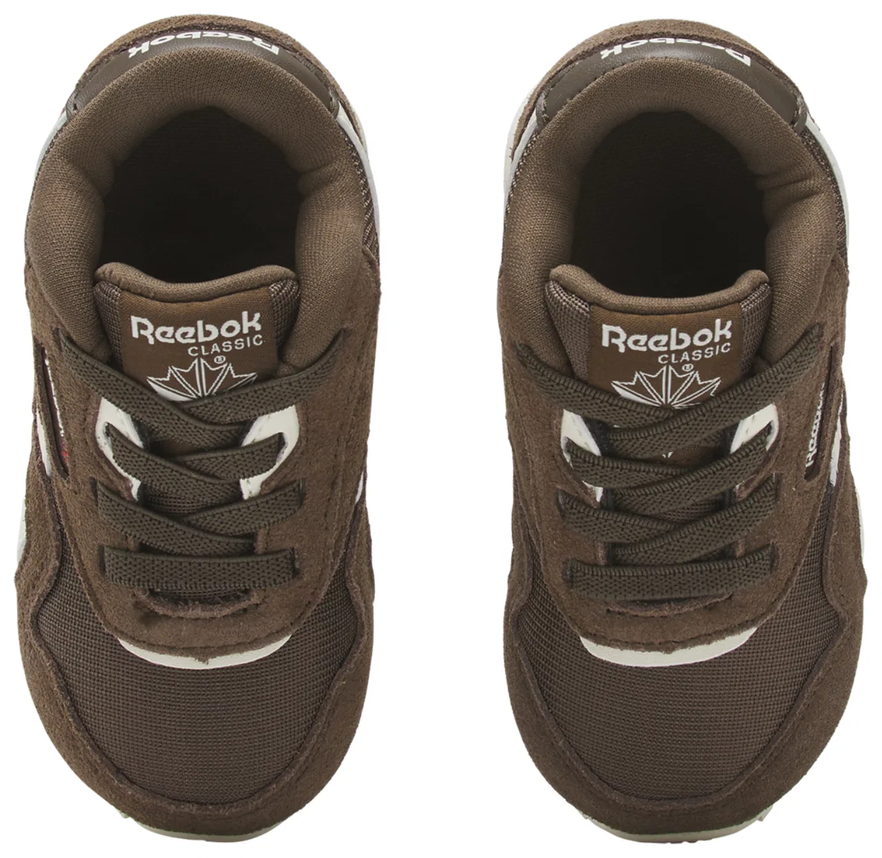 Кроссовки для мальчиков CL Nylon Reebok, цвет Utility Brown/Alabaster — фото 3