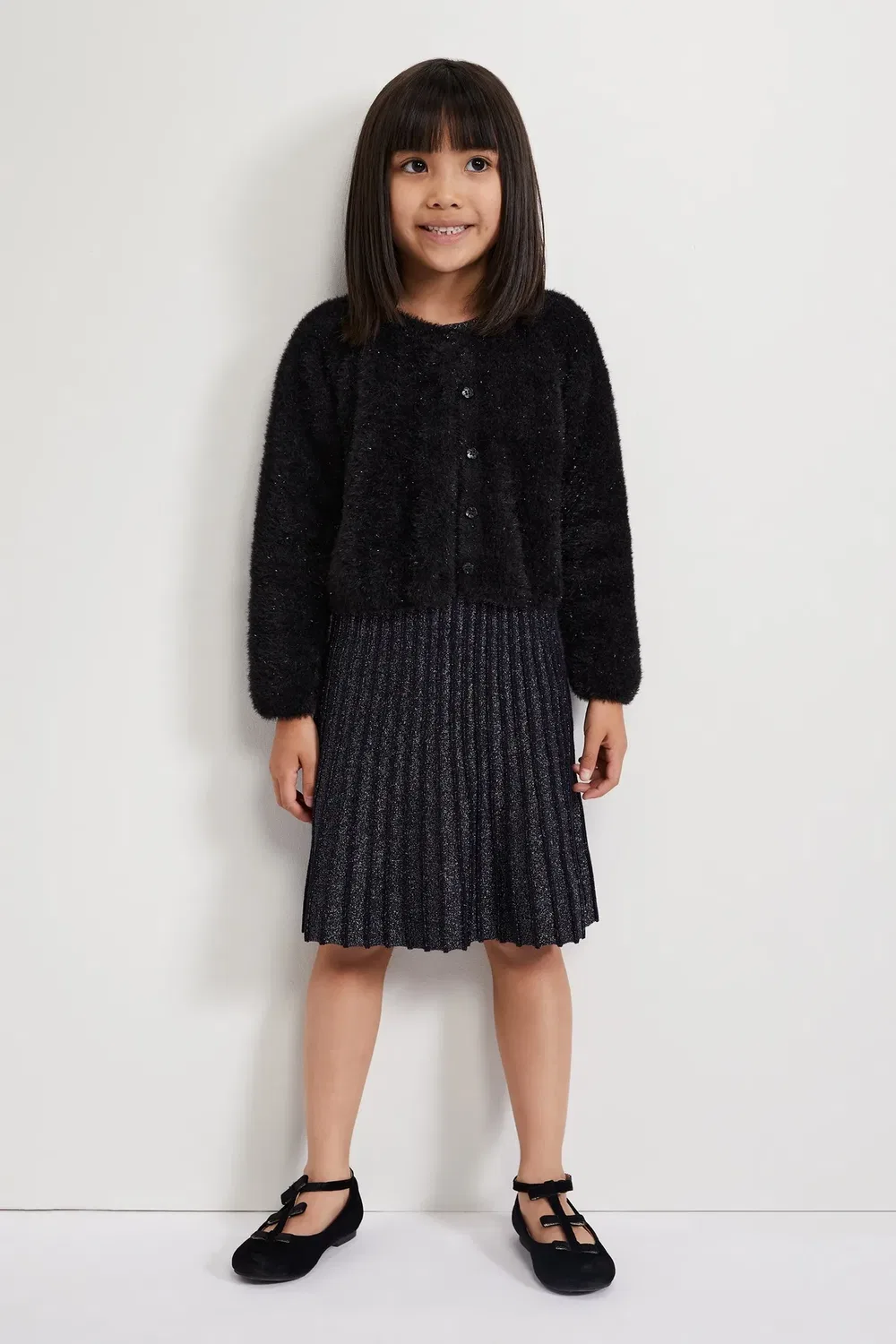 Женский пушистый кардиган Kessie Phase Eight, Black