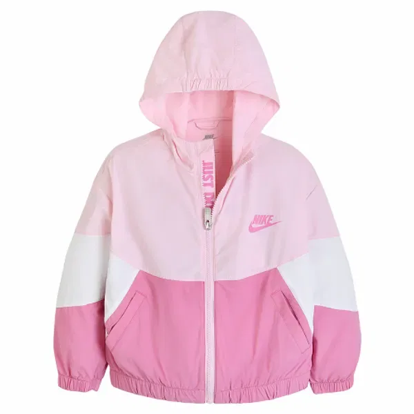 Ветровка Nike Colorblock Windrunner для малышей, розовая