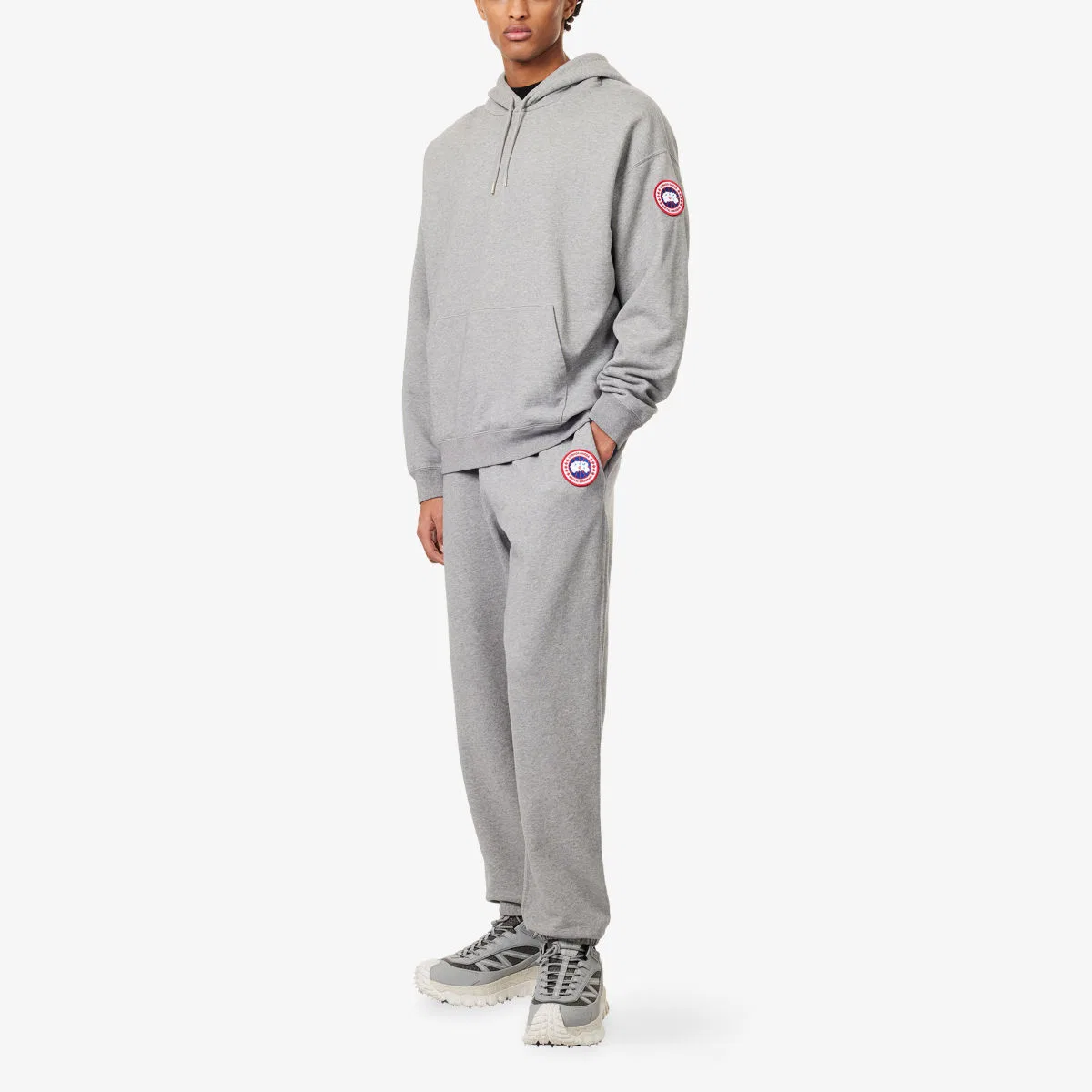 Спортивные брюки Rove из хлопкового трикотажа с широкими штанинами Canada Goose — фото 2
