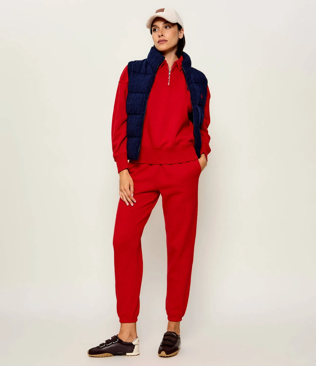 Худи на молнии Polo Ralph Lauren, Rosso — фото 2