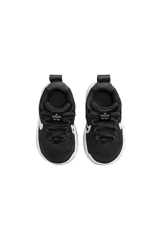 Детские кроссовки для девочек с узкой колодкой Star Runner 4 Nike, Black — фото 4