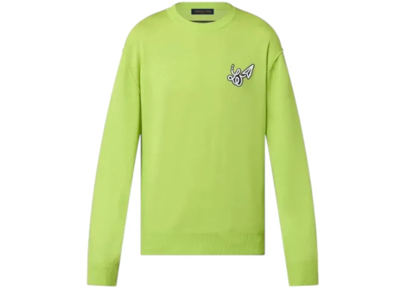 Мужская рубашка с вышивкой Louis Vuitton Shirt, Jaune Vert