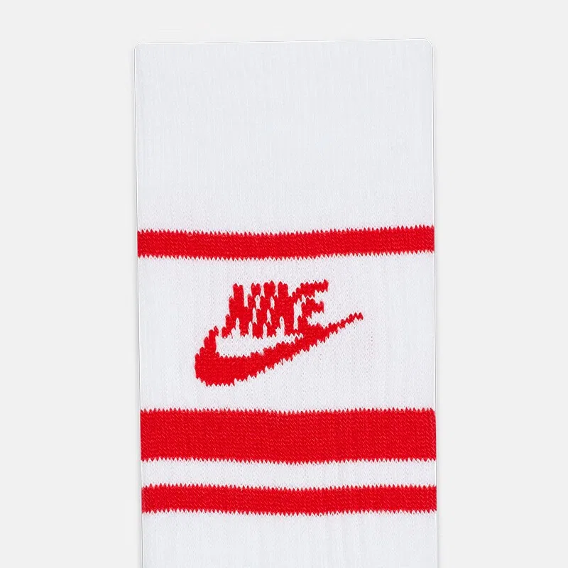 Мужские носки Nike Sportswear Essentials, 3 пары, белые — фото 4