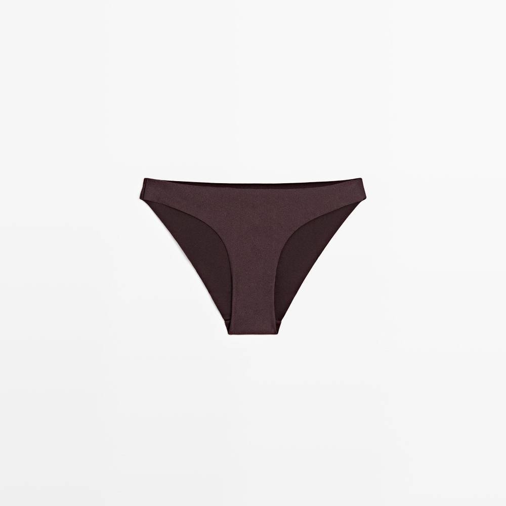 Плавки-бикини Massimo Dutti Glittery, коричневый