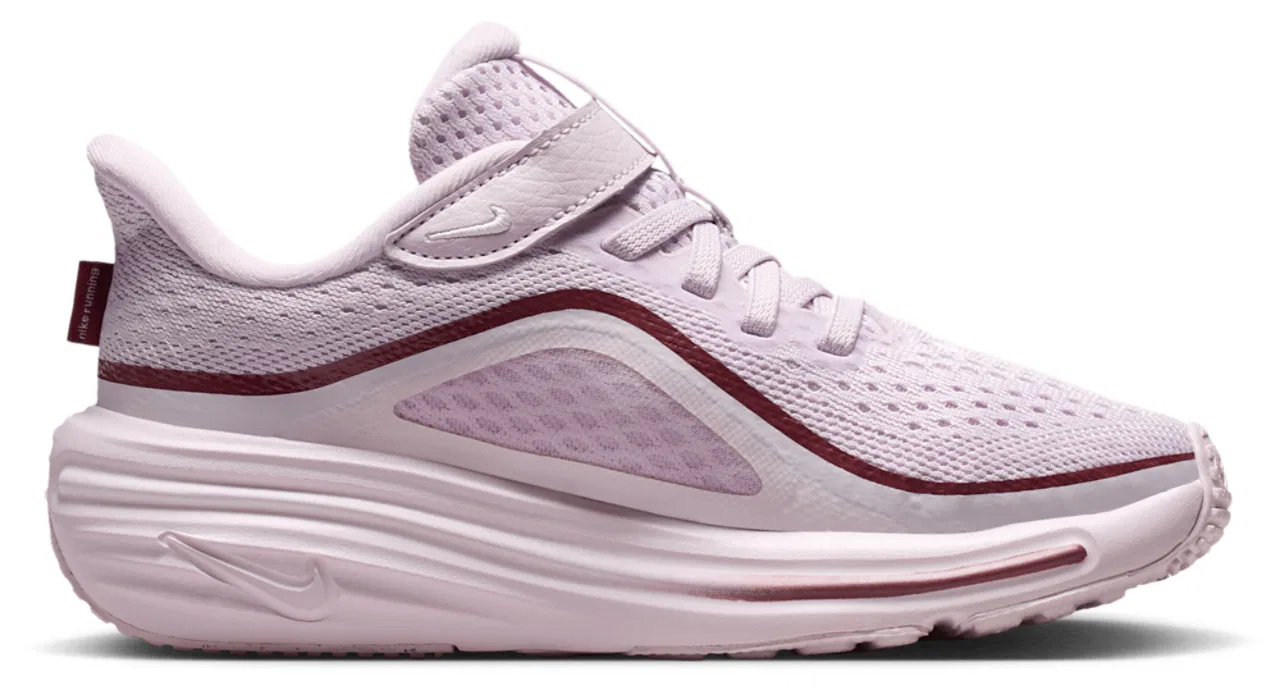 Детские кроссовки для мальчиков с дышащим верхом Nike Winflo 12, Bleached Lilac/Sail/Pearl Pink