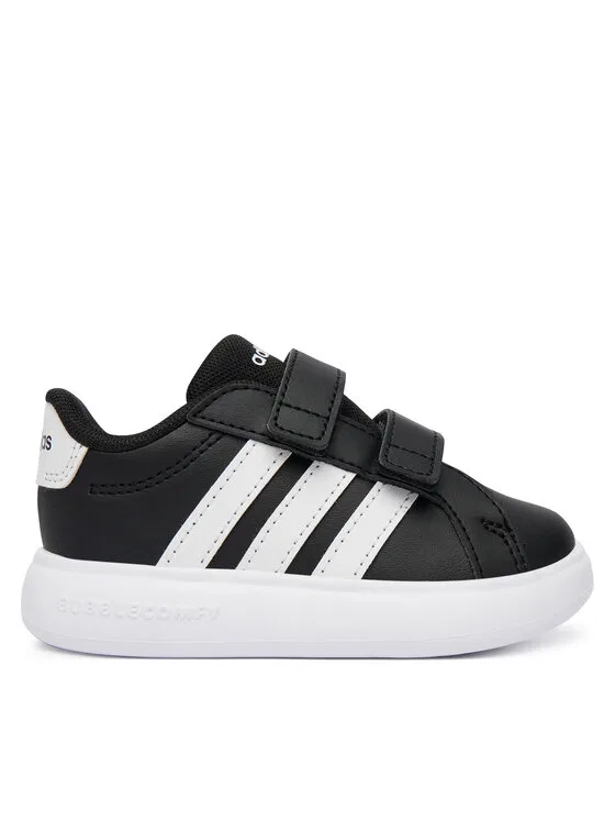 Кроссовки Grand Court 3.0 Bubble Shoes Infants Adidas, черный