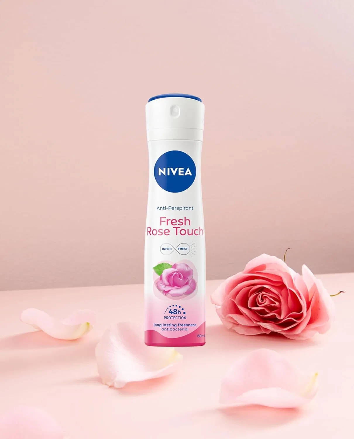 Дезодорант-антиперспирант аэрозольный Nivea, 150 мл, Rose — фото 3