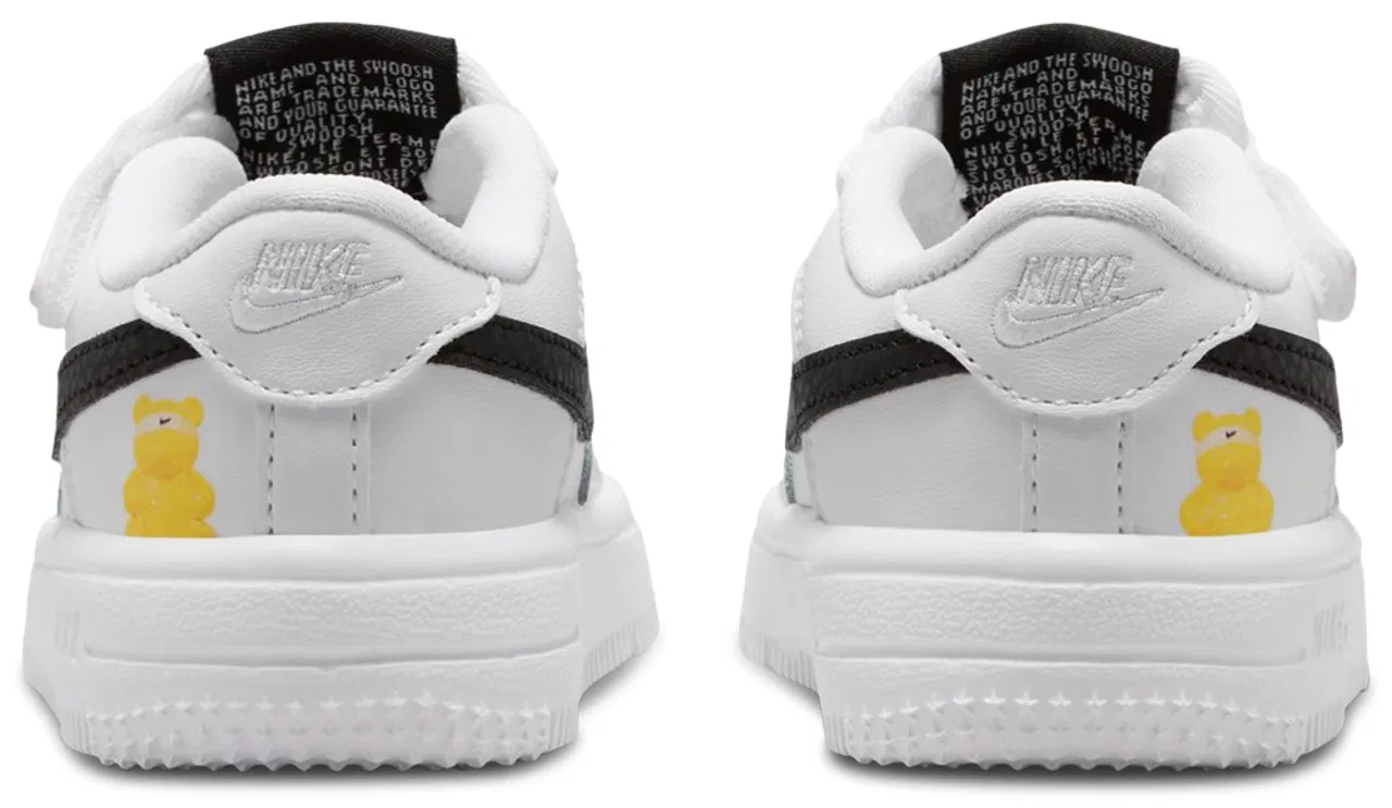 Кроссовки для мальчиков Force 1 Low Easyon GB Nike, белый/черный — фото 3