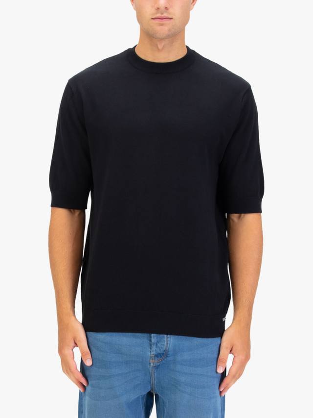 

Футболка с круглым вырезом из хлопковой смеси LUKE 1977, Black