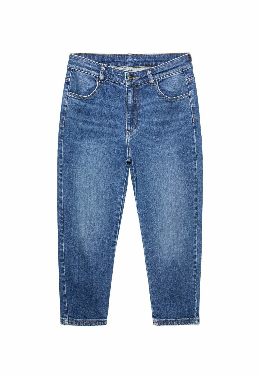

Джинсы зауженного кроя Stradivarius, цвет Mottled Light Blue