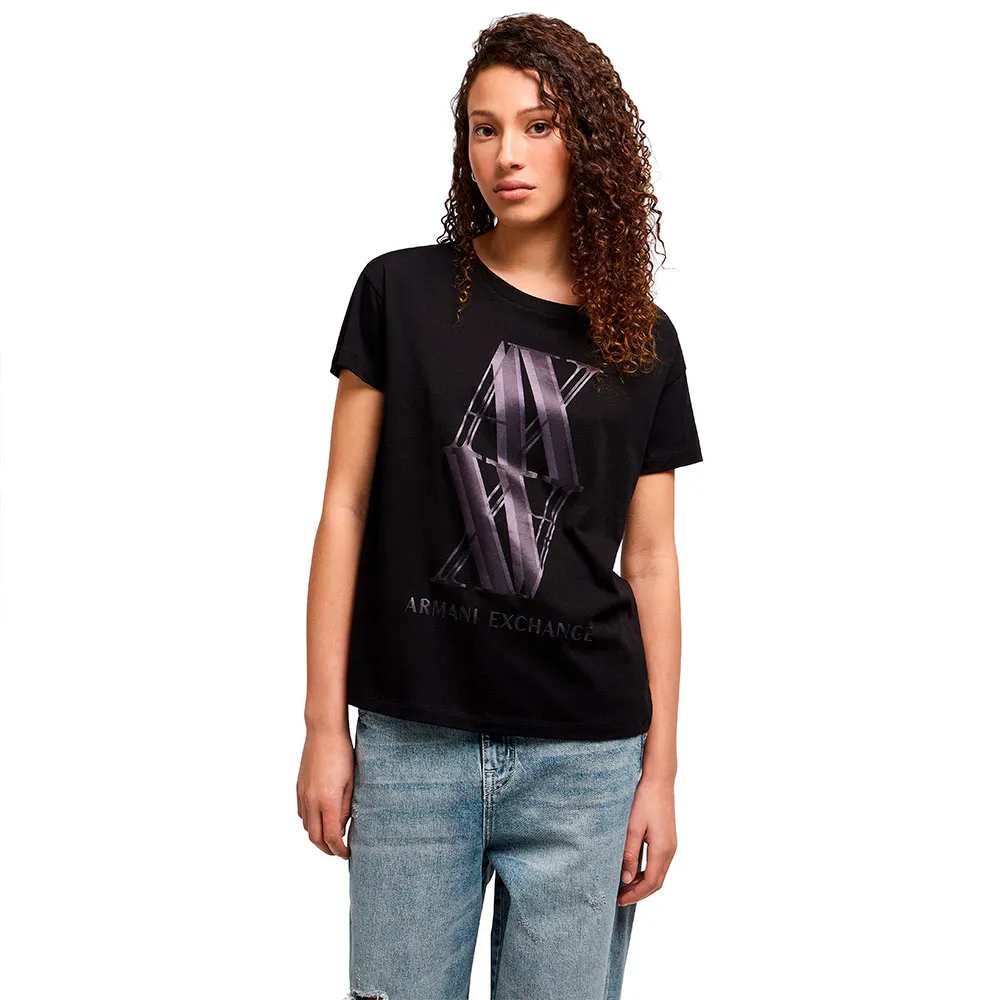

Футболка с коротким рукавом Armani Exchange XW000515_AF10359, черный