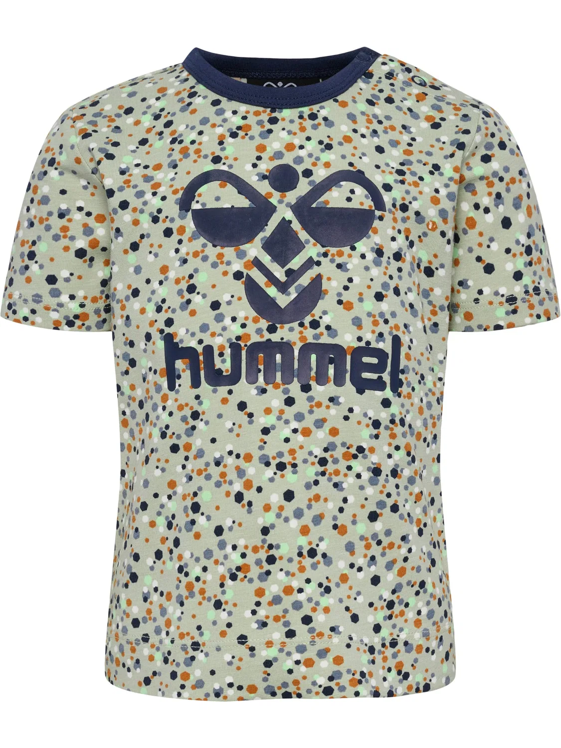 Футболка с принтом Hmlmads Hummel, шалфейный