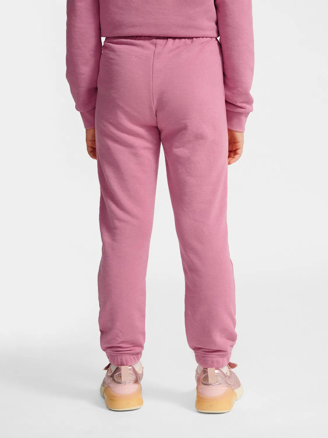 Детские спортивные штаны с регулируемой талией Hmljr Base Hummel, Rosa — фото 4