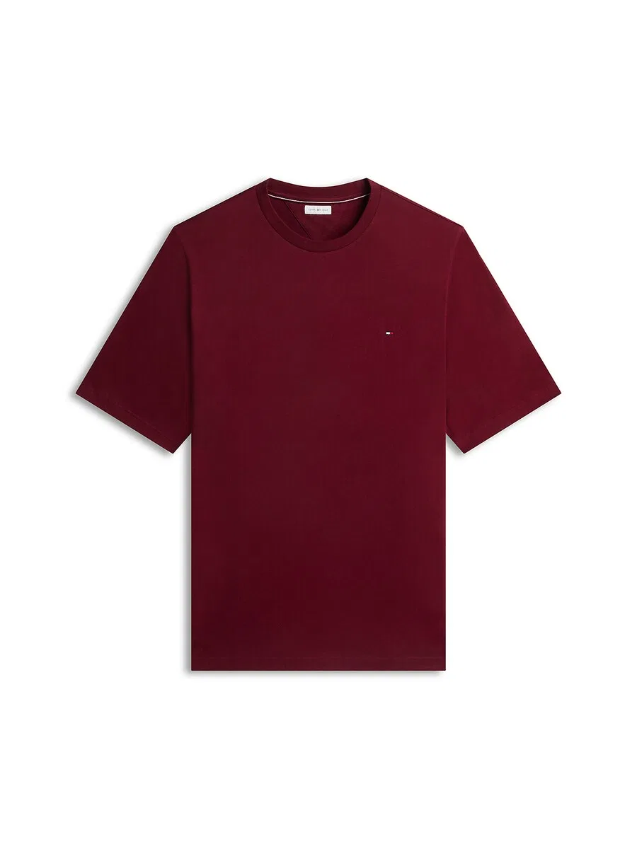 Футболка TOMMY HILFIGER Essential в цвете Бордо