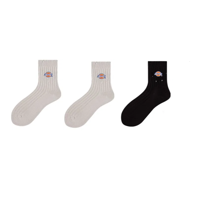 Детские носки с длинным голенищем, комплект из 3 пар, Dickies, Gray/Gray/Black