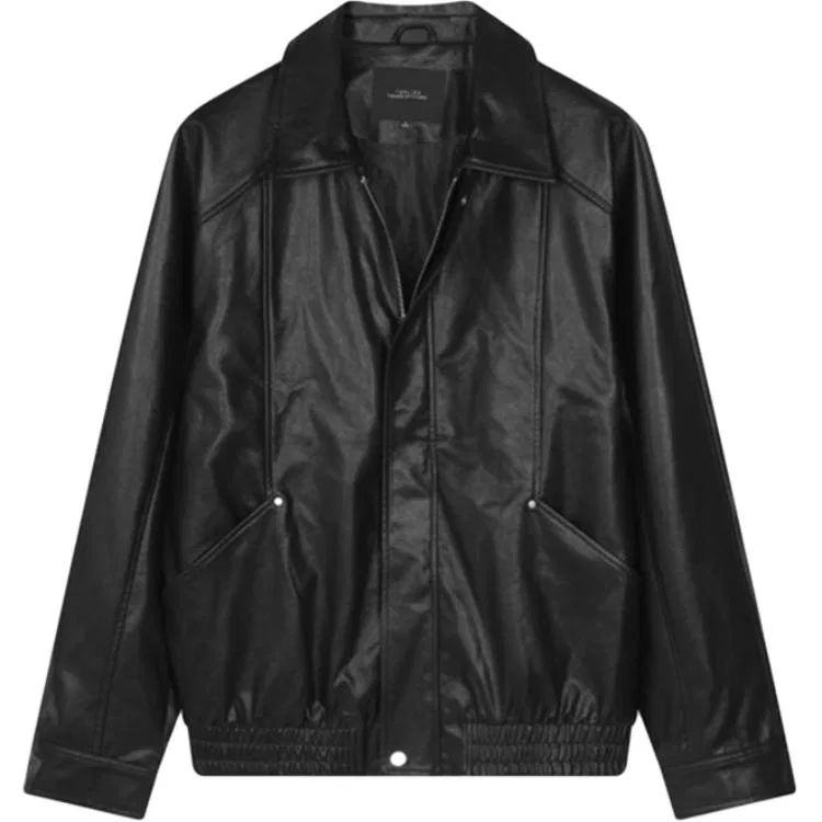 Детская куртка свободного кроя с рукавом реглан Tonlion, Black — фото 3