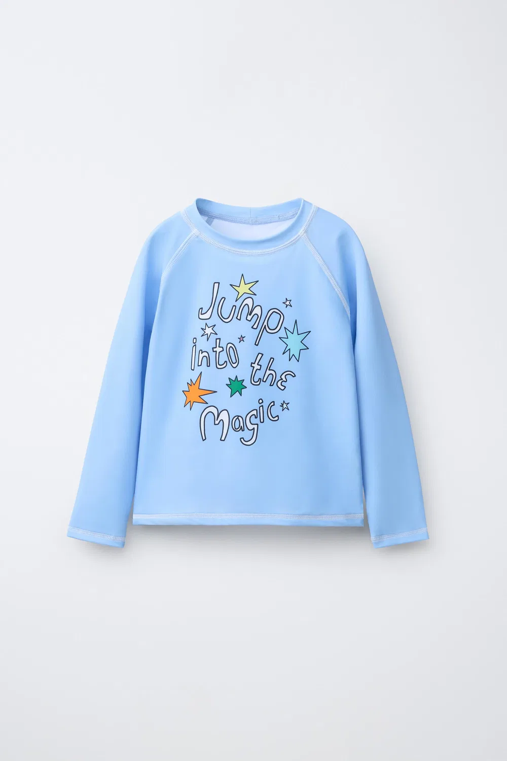 1-6 лет / Футболка-рашгард с цирковым принтом ZARA, Blue