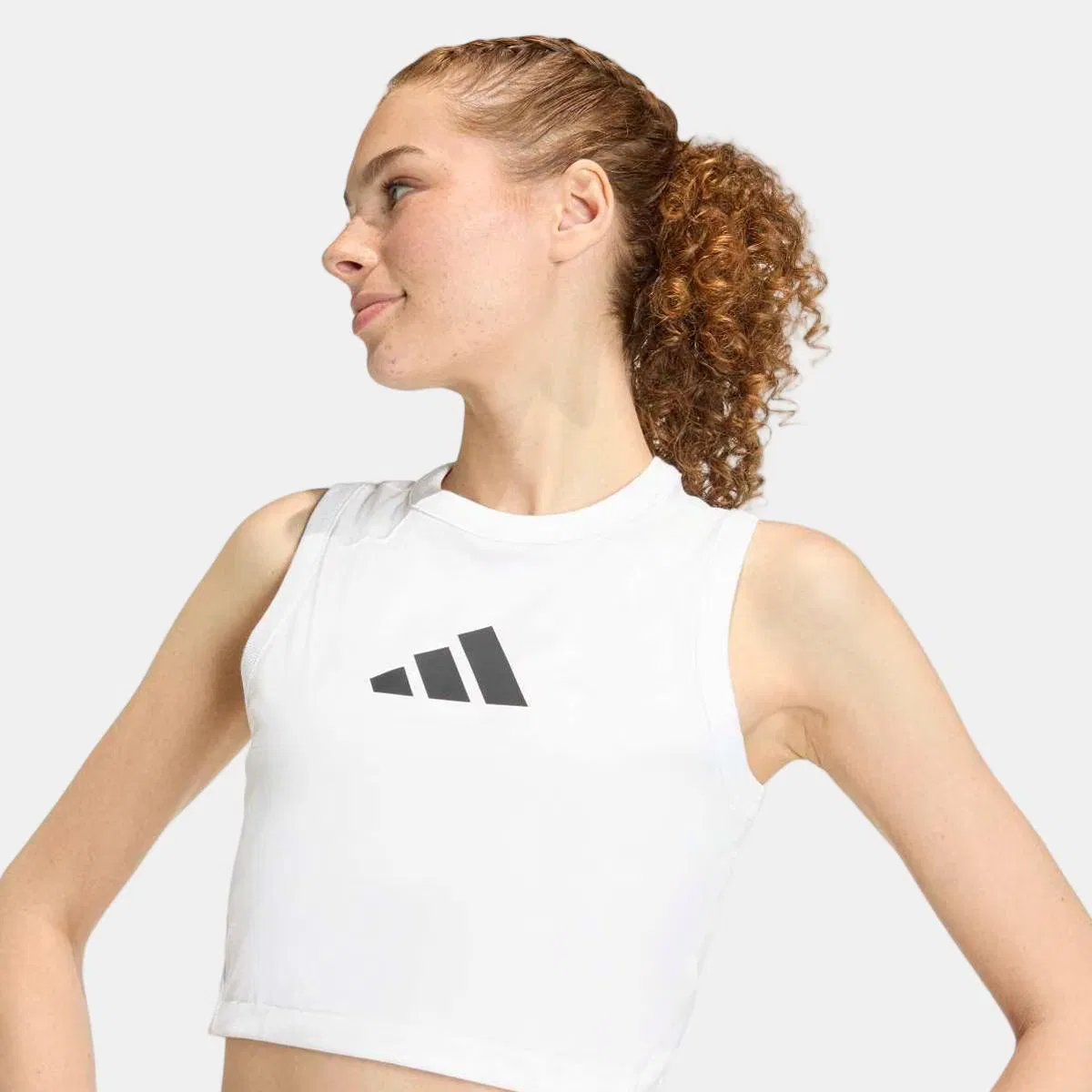 Женская футболка, Z N E, adidas, белый — фото 4