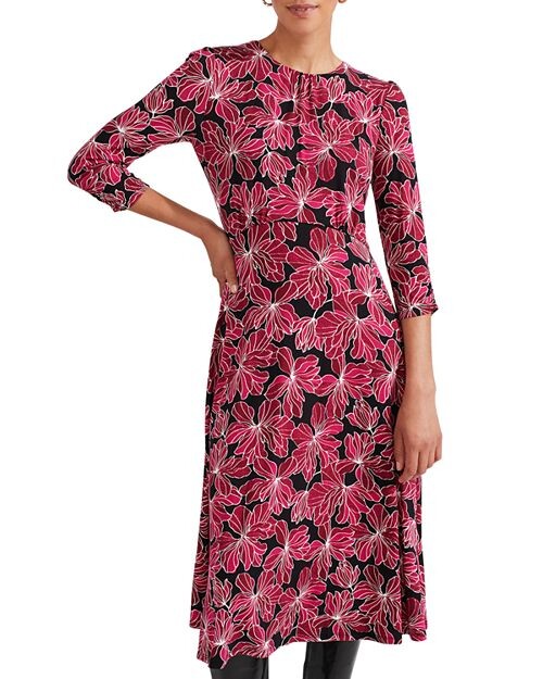 

Платье Мэйбл из джерси HOBBS LONDON, цвет Brown