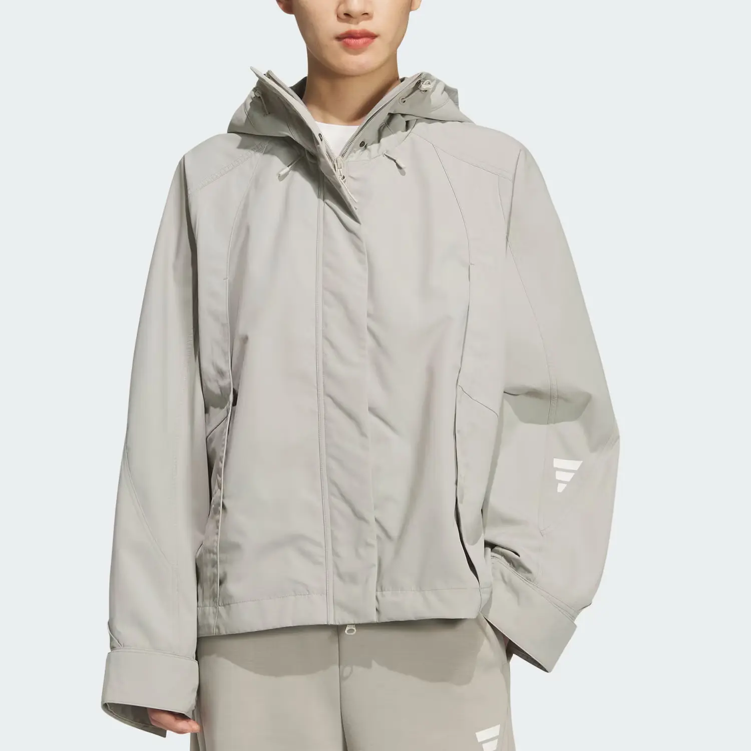 Куртка FOS FW25 FUTURE STYLE женская Adidas, Sesame Earth — фото 4