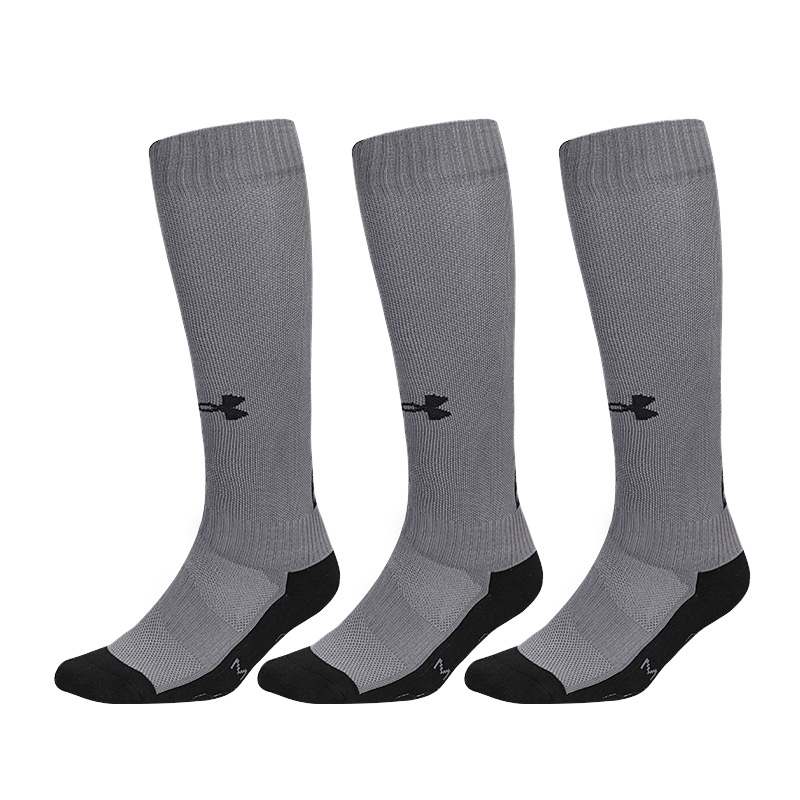 

Competition Point резиновые противоскользящие носки футбольные носки Unisex Under Armour, серый (3 pack)