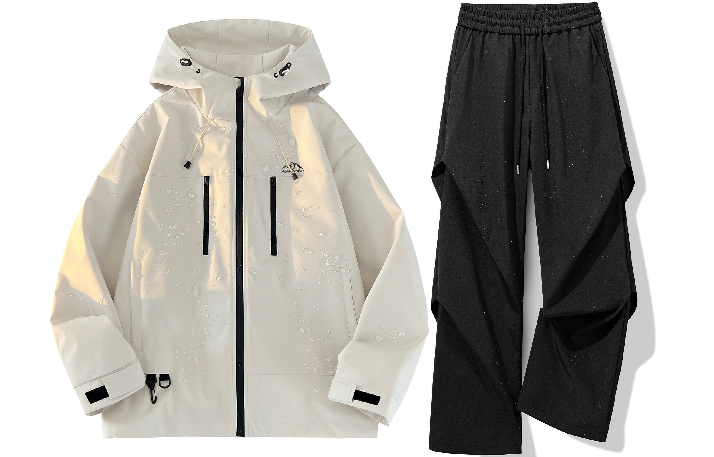 

WARRIOR Куртка Unisex из коллекции Huichao Riding The Wind, Khaki+Black[Waterproof Clothing Sets]